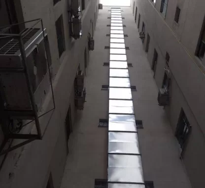 Sistema de pressurização de escada em Mauá