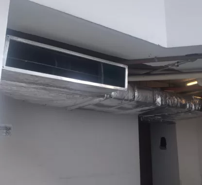 Sistema de pressurização de escada em Cajamar
