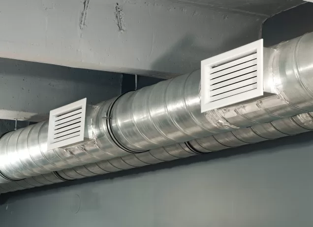 integração de sistemas de exaustão e ar condicionado