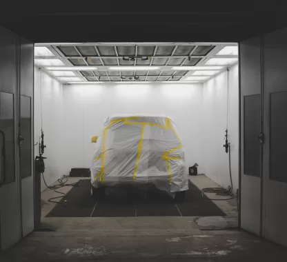 sistema de exaustão para cabine de pintura