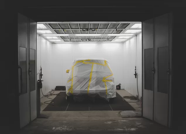 sistema de exaustão para cabine de pintura